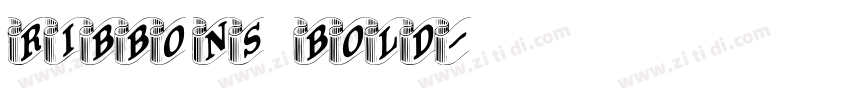 Ribbons Bold字体转换
